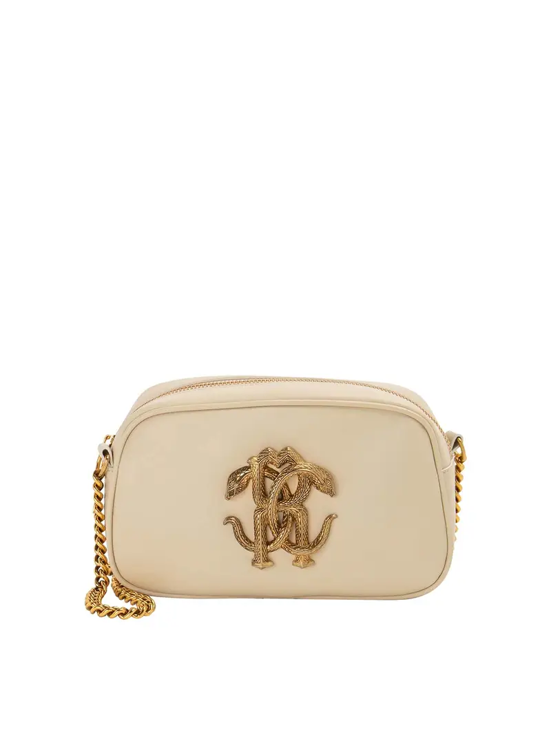 Borsa in pelle Crema
