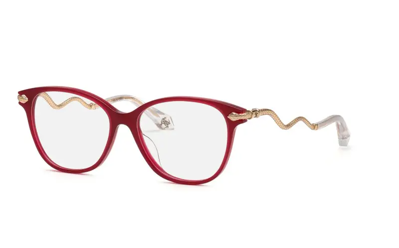 Roberto Cavalli Montature da vista Donna in acetato rosso