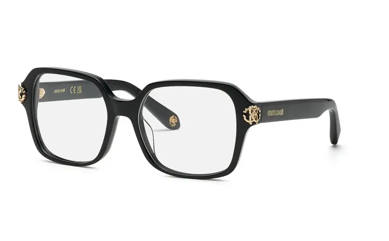 Roberto Cavalli Donna VRC074M  700 Montature da vista Acetato Nero  Squadrata
