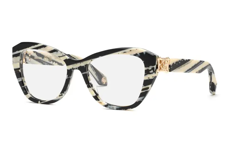 Roberto Cavalli Donna VRC099  0AHH Montature da vista Acetato Multi-colore  Geometrica