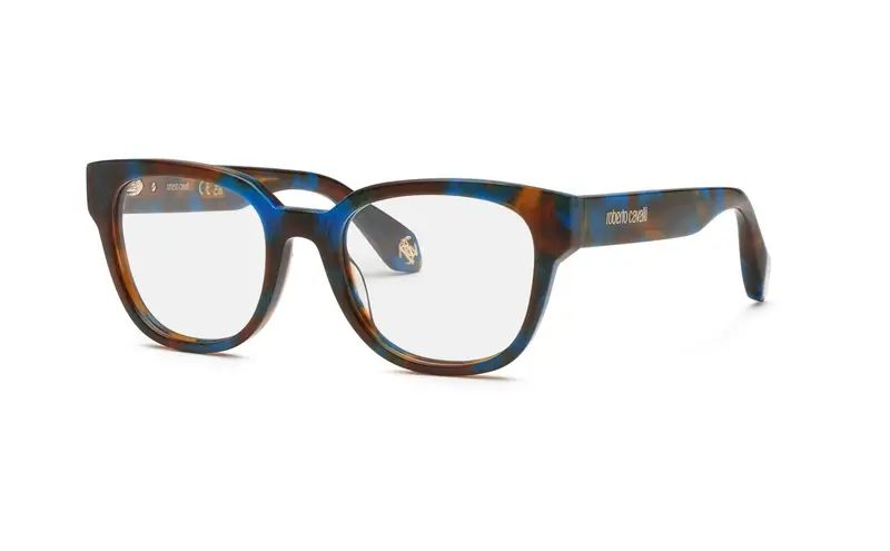 Roberto Cavalli Donna VRC115M  09UV Montature da vista Acetato Havana  Squadrata