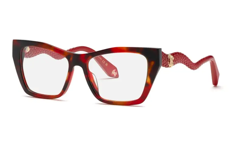 Donna VRC117M 0795 Montature da vista Acetato Havana Squadrata