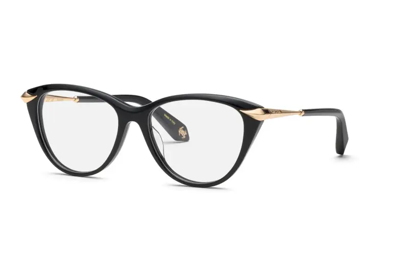 Donna VRC143M 700 Montature da vista Acetato Nero Farfalla