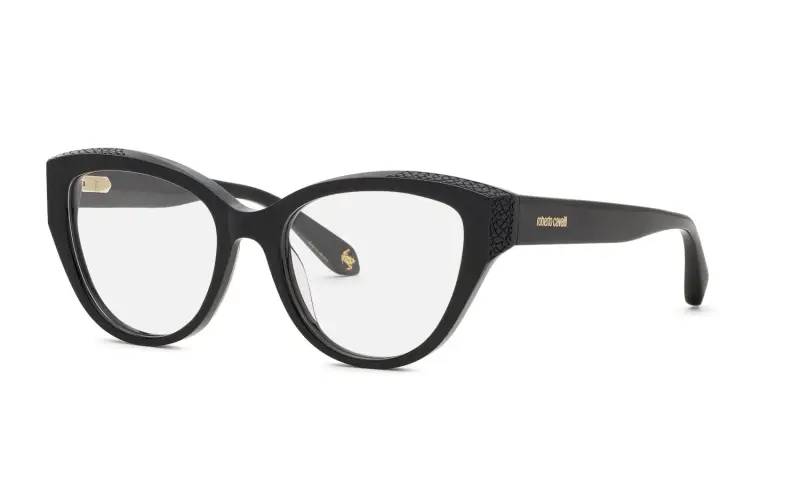 Donna VRC146M 700 Montature da vista Acetato Nero Farfalla