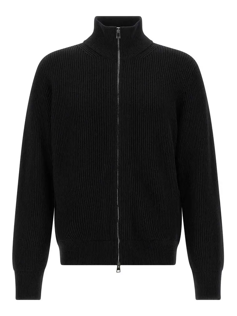 ROBERTO COLLINA Cardigan Nero 4162598