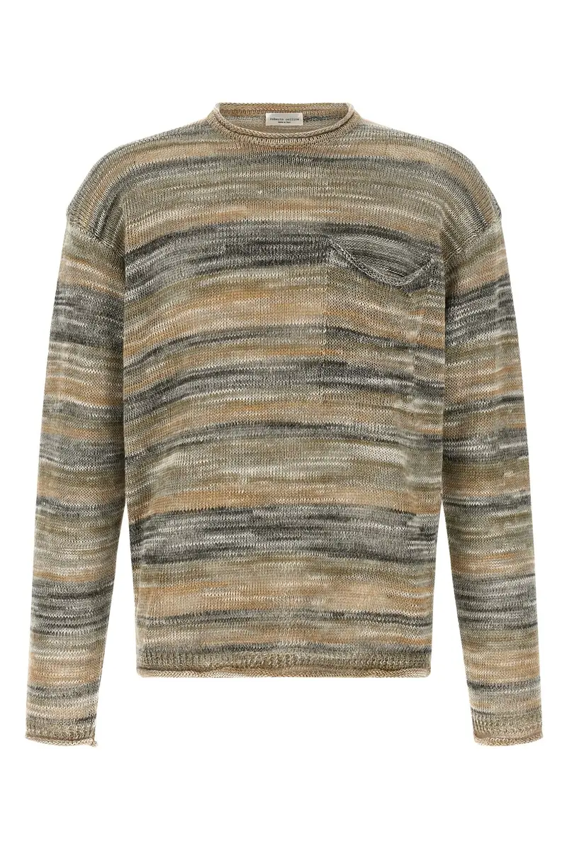 Maglia Mouliné Grigio