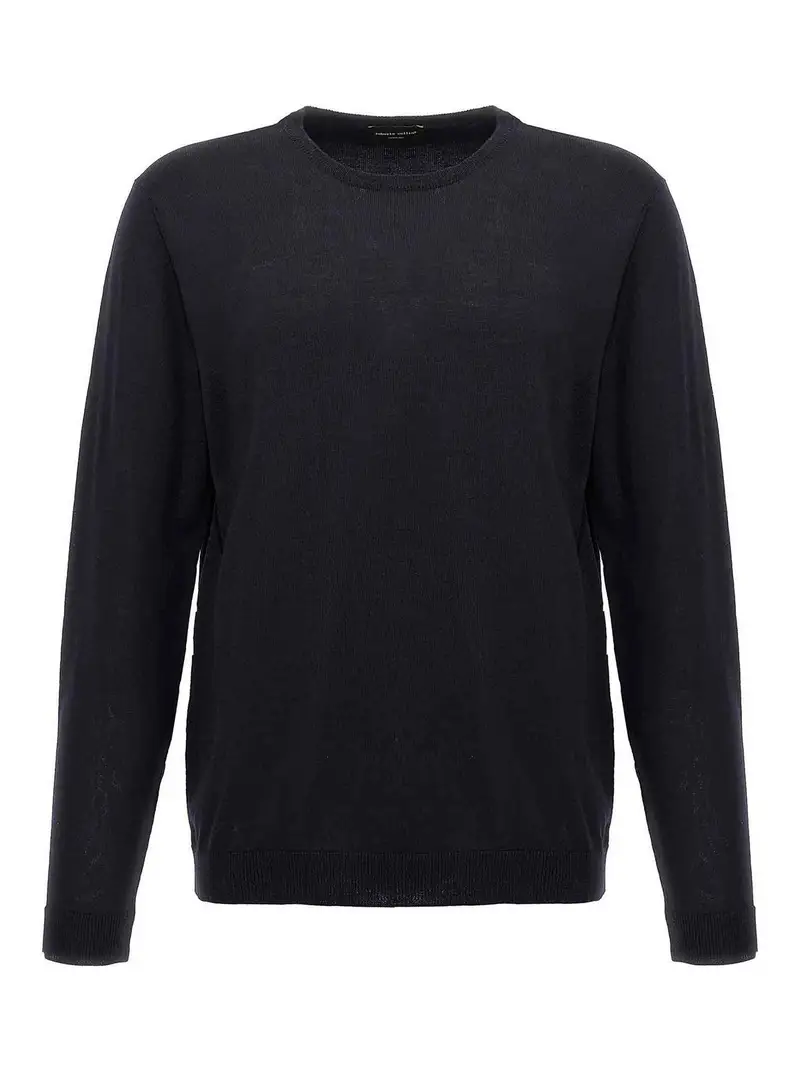 Maglione di lana merino Blu