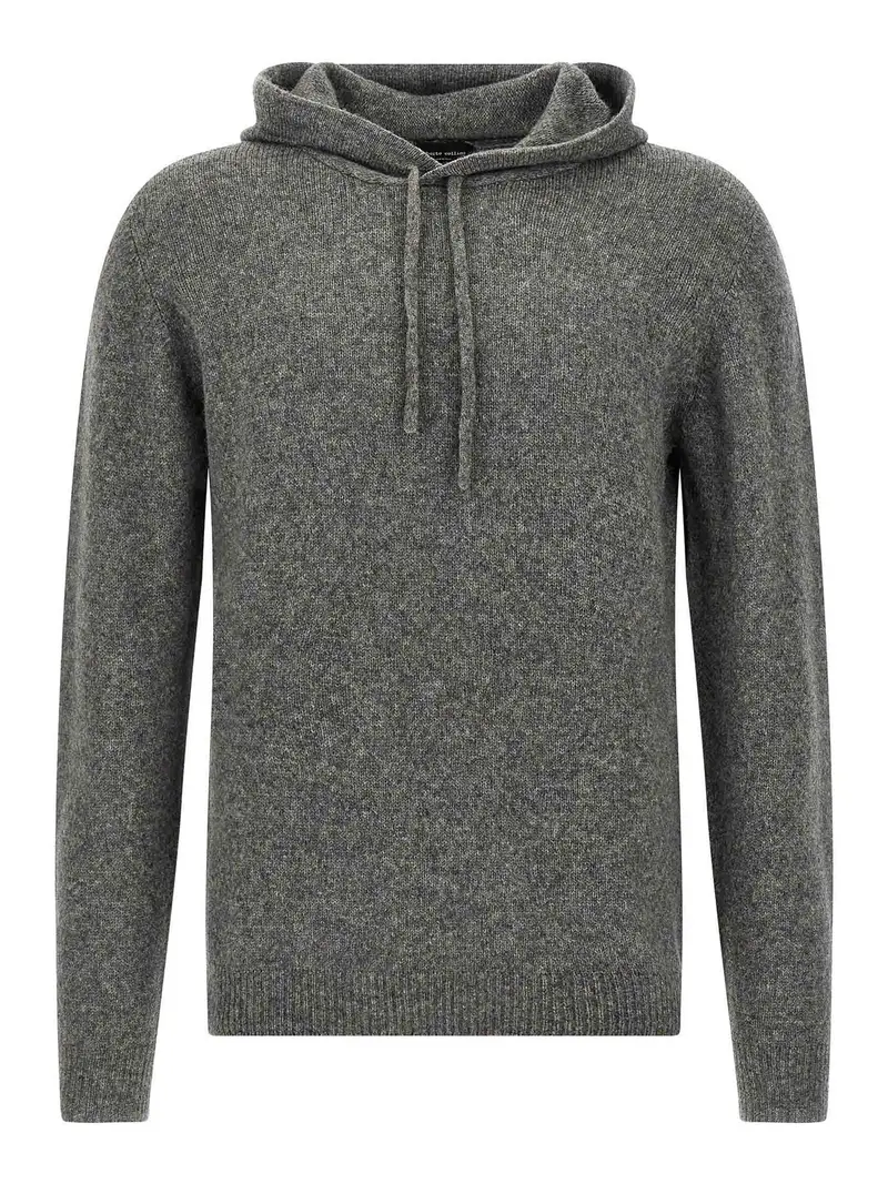 Maglione incappucciato Grigio