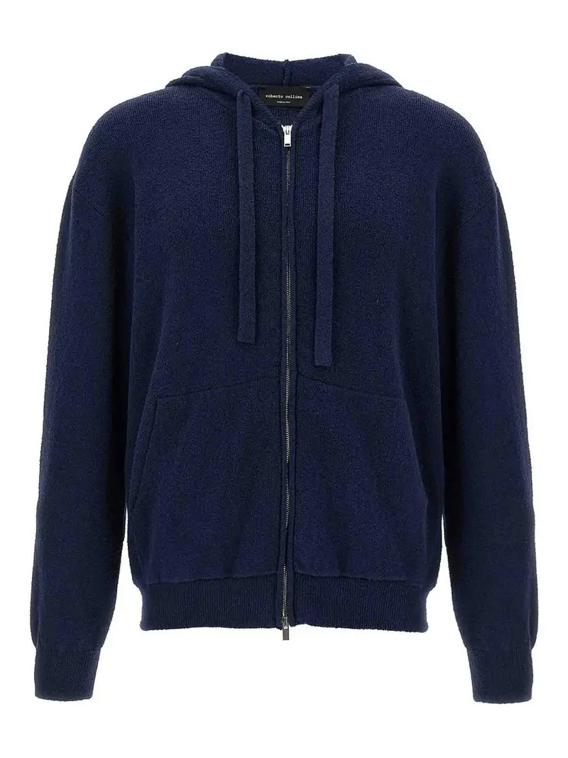 Terry Hoodie Blu