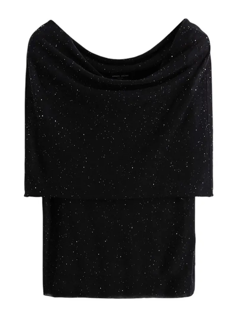 ROBERTO COLLINA Top Nero 3344935