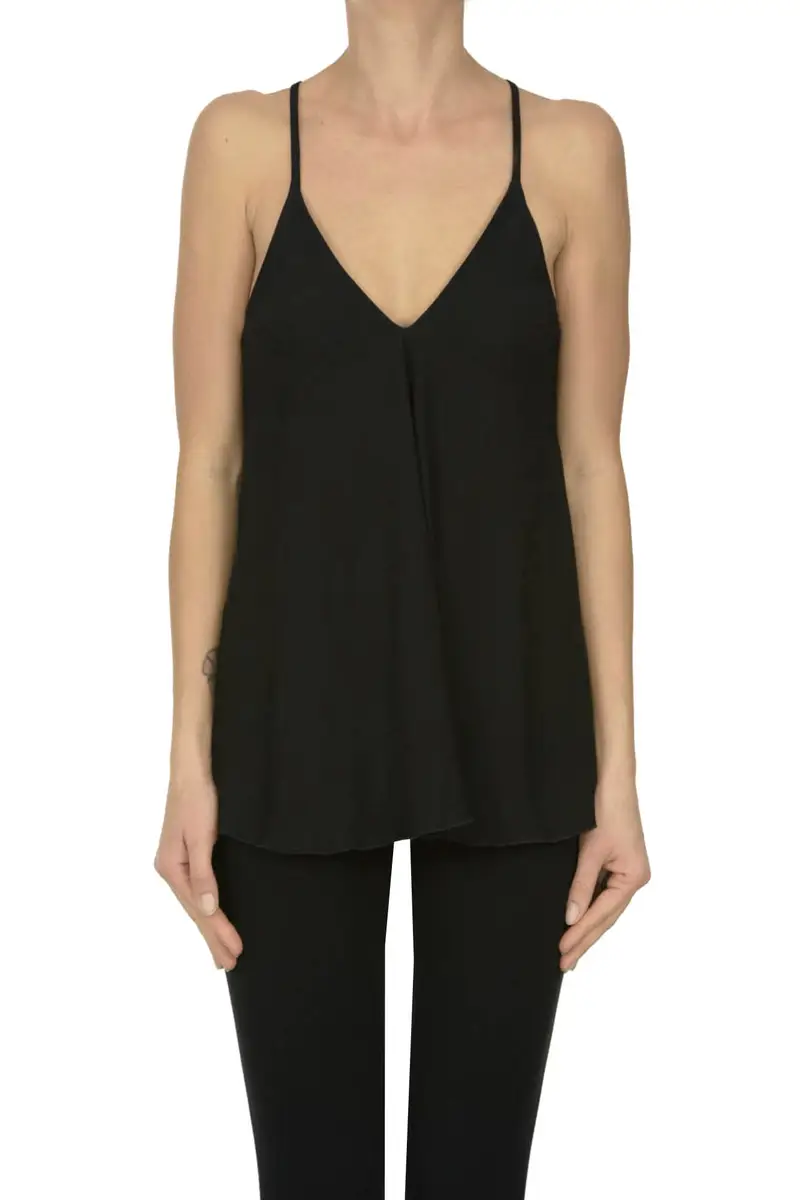 ROBERTO COLLINA Top Nero 3982803