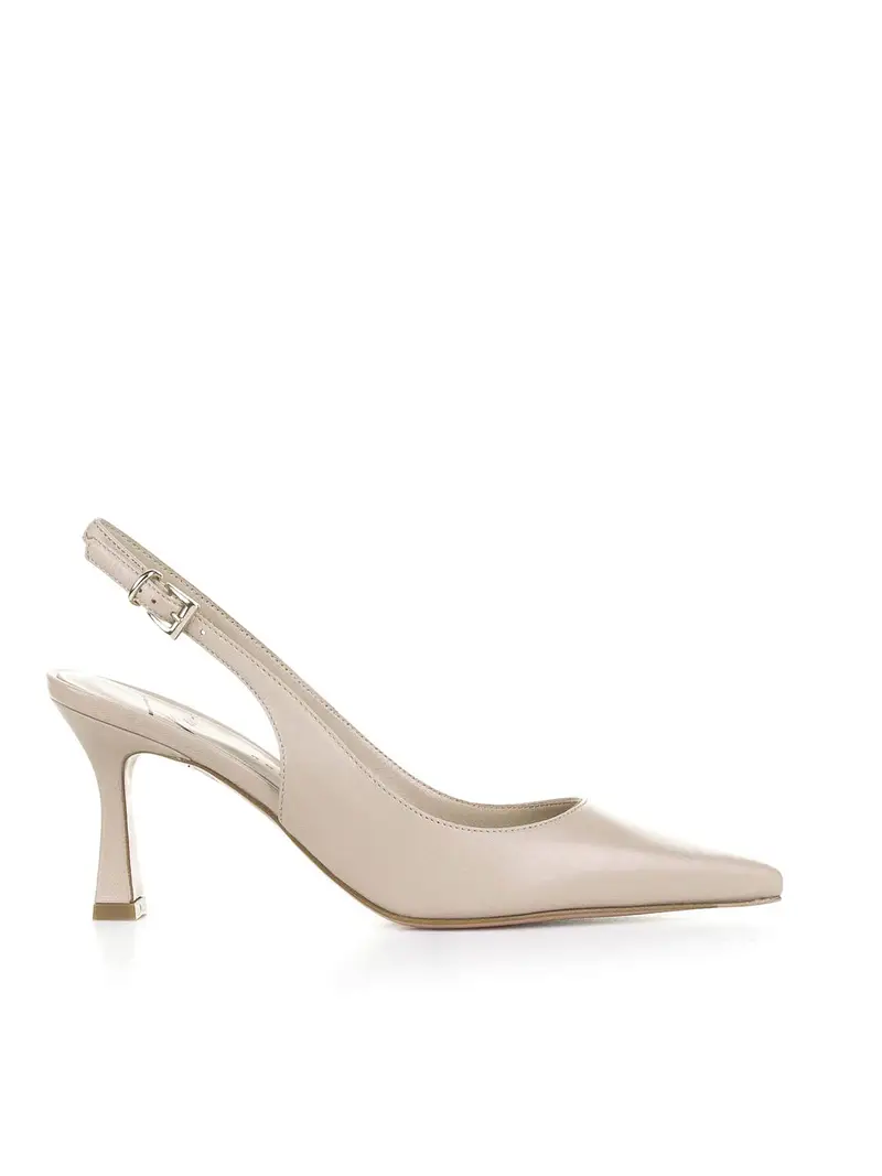 Chanel Slingback In Nappa Color Carne Color Carne E Neutri