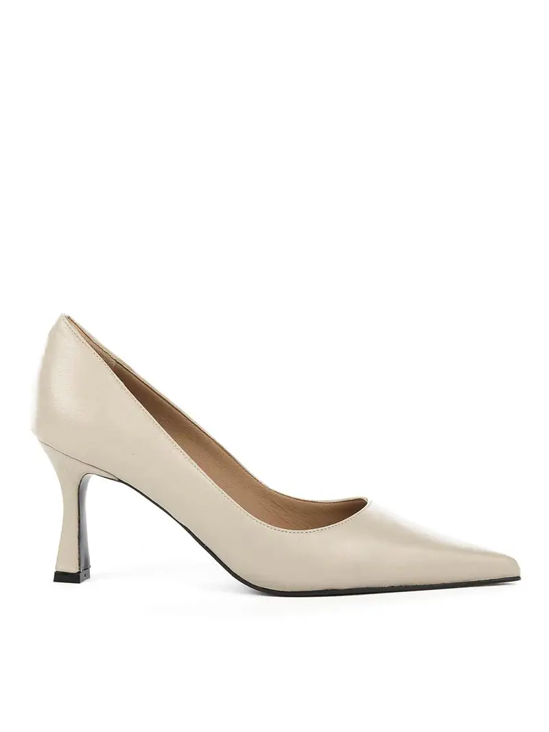 Colletto Kate In Nappa Bianco
