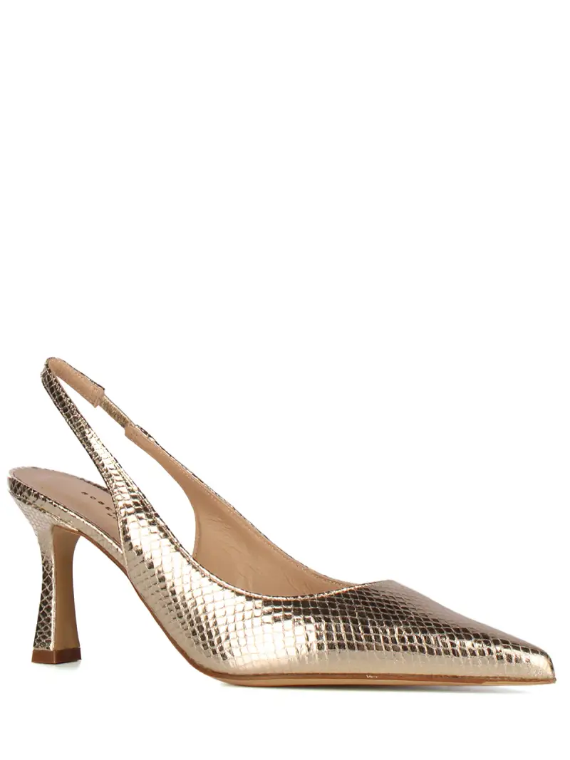 Pumps Frans 90mm ARGENTO miniatura 5