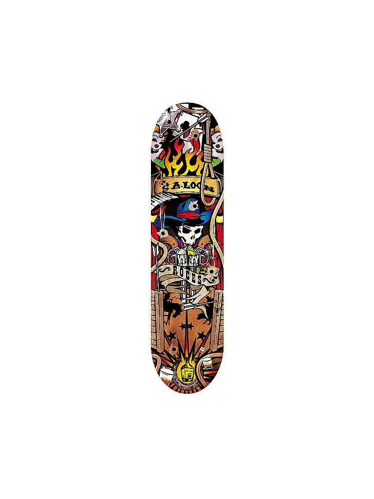 Skateboard Cowboy multicolore