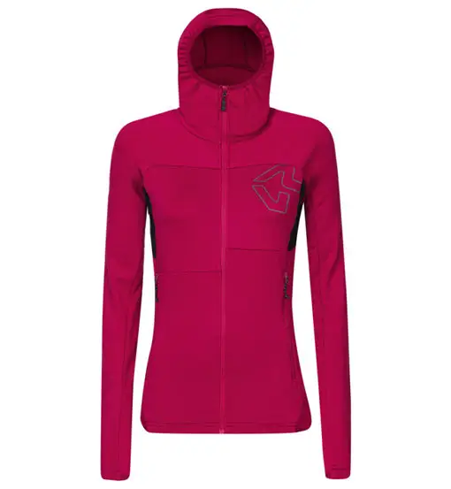 Arctic Circle W - felpa in pile - donna Red