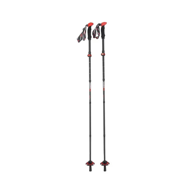Bastoncini Trekking Telescopici Carbon Pole 2 0 Nero TU