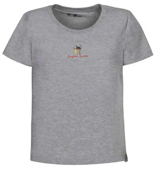 Boulder Stone SS W - T-shirt - donna Grey