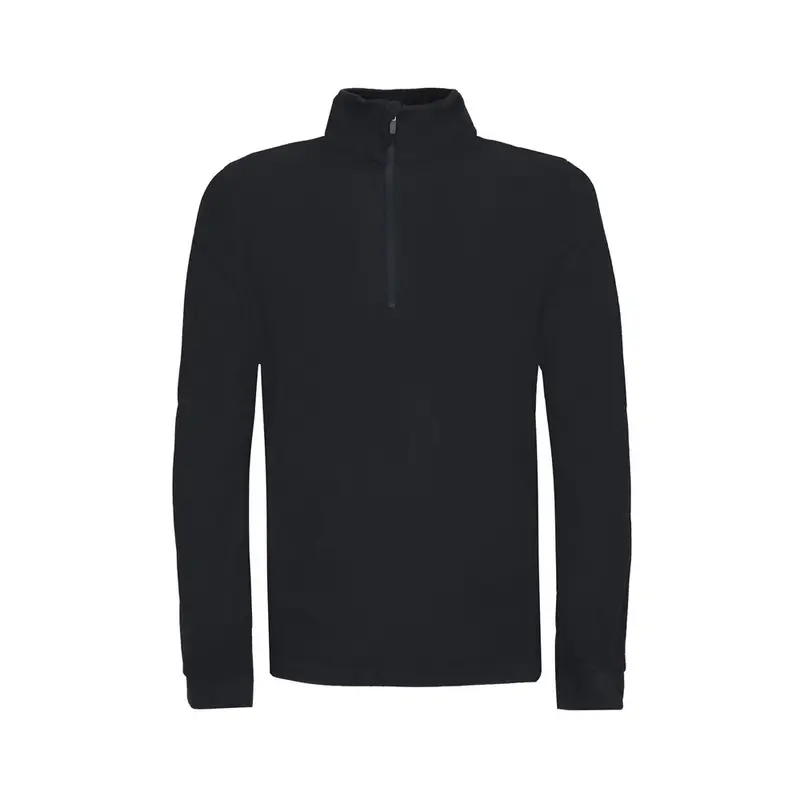 Felpa In Micropile Tempus Nero Uomo XXL