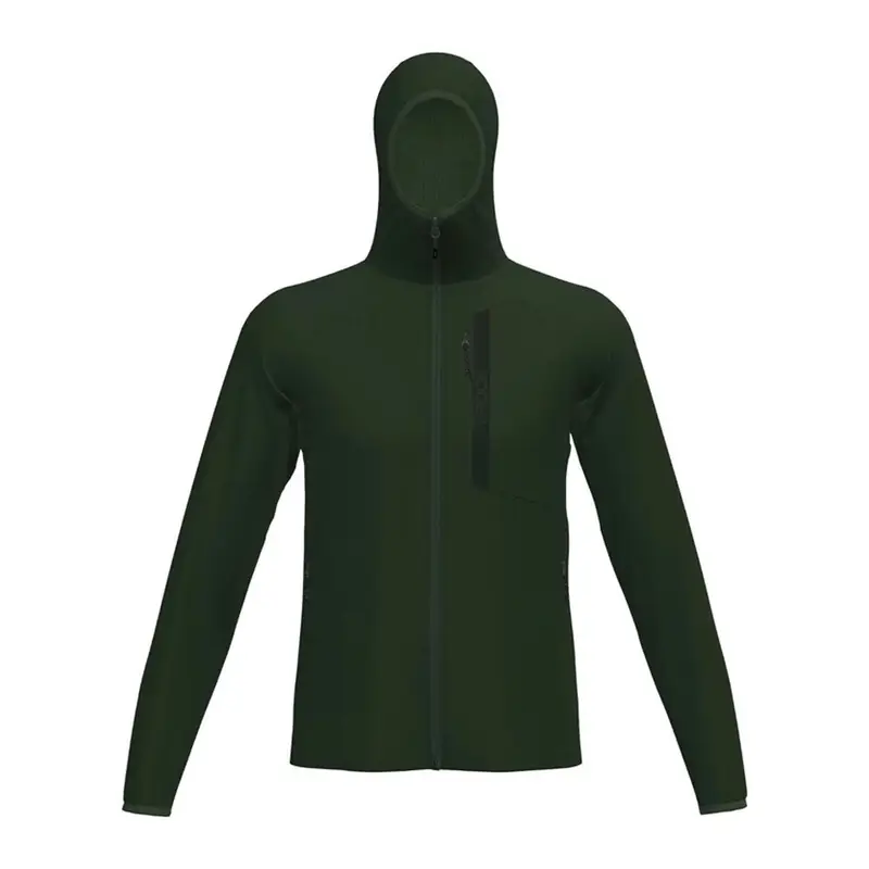 Felpa In Pile Arrows 2 0 Hoodie Kombu Verde Uomo M