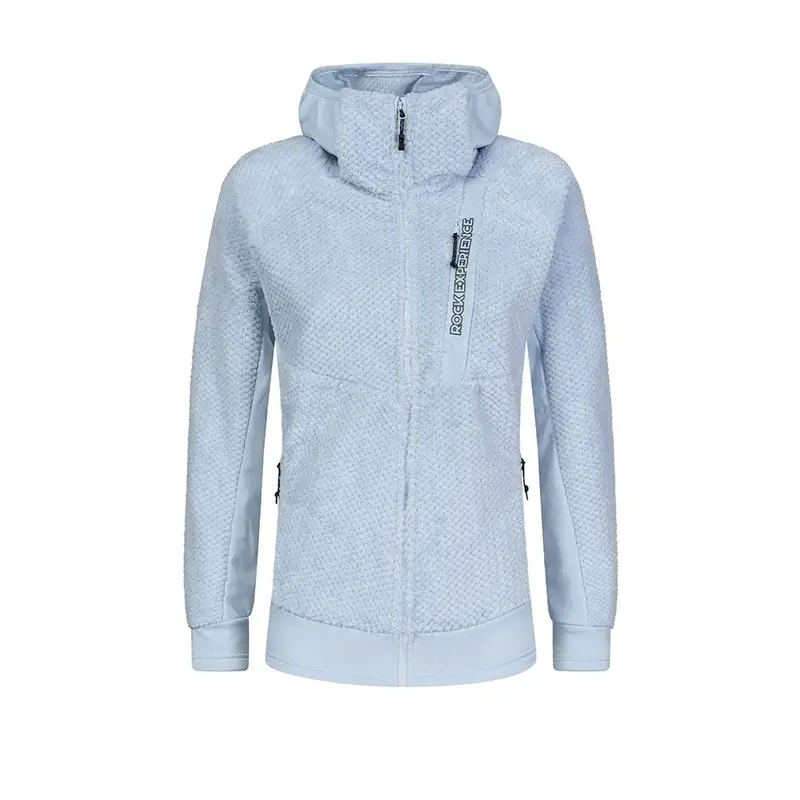 Felpa In Pile Blizzard Tech Hoodie Azzurro Donna S