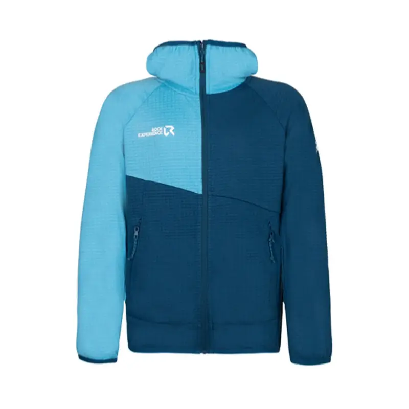 Fleece Zebra Hoodie Azzurro Blu Bambino 8 Anni