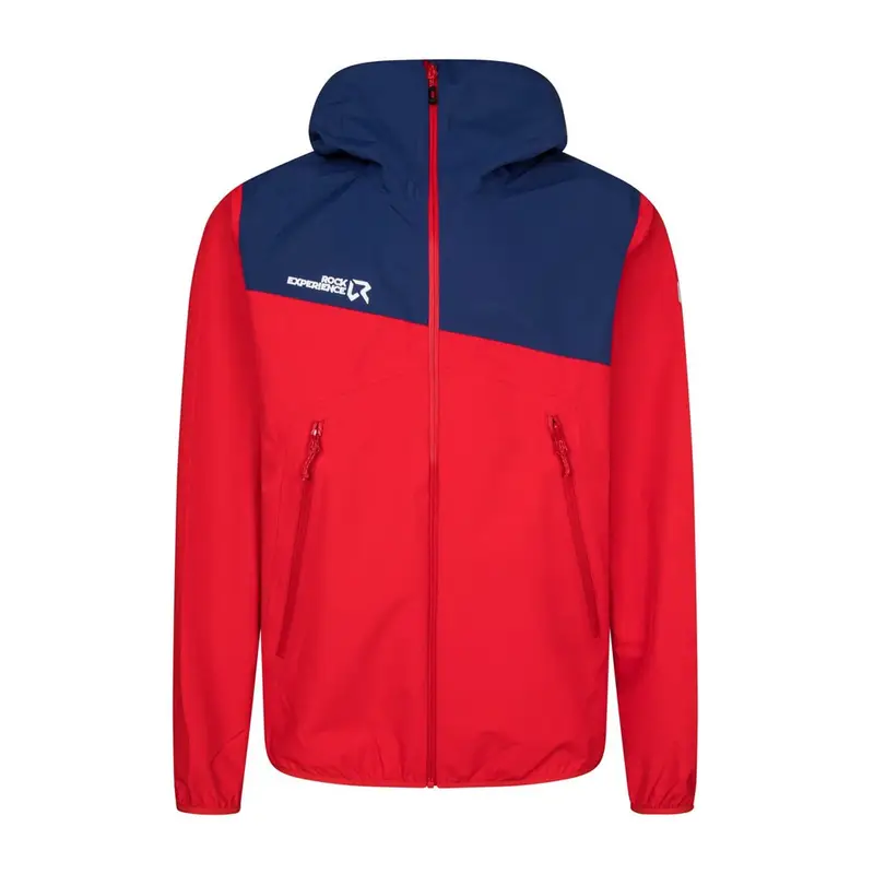Giacca Trekking Great Roof Hoodie High Risk Blu Rosso Uomo M