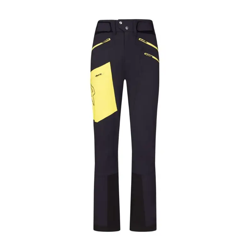 Pantaloni Trekking Nero Tower Caviar Suphur Uomo M