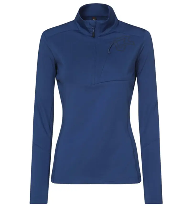 Ramp W - felpa in pile - donna Blue