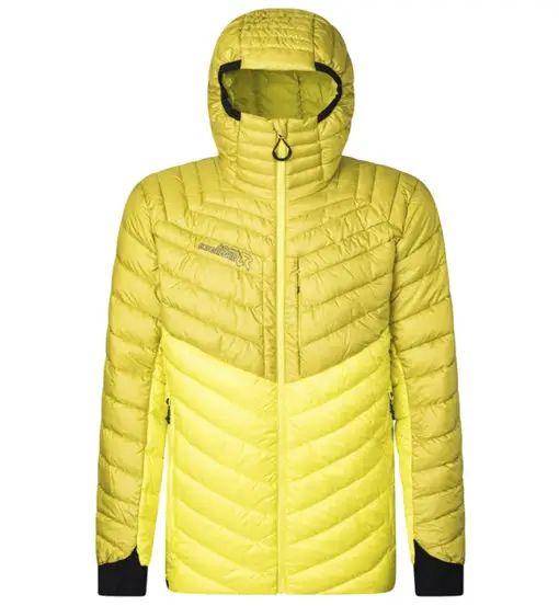 Re Anakonda Hoodie Padded M - giacca trekking - uomo Yellow