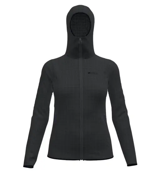 Reptile 3.0 Hoodie Fz Fleece W - felpa in pile - donna Black