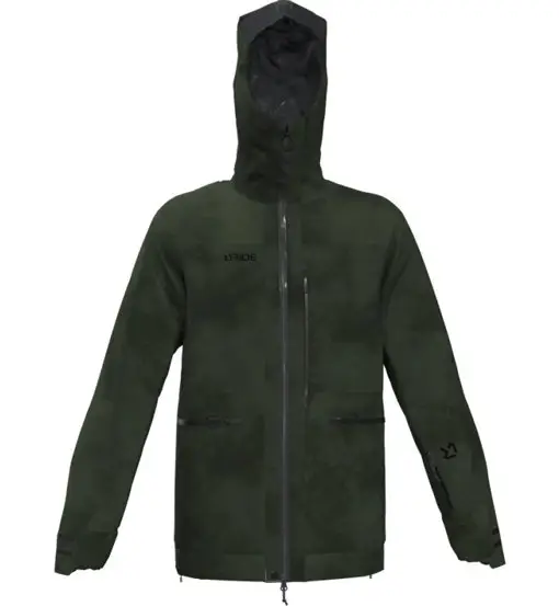 Silverstar Tie Dye Padded - giacca da sci - uomo Green