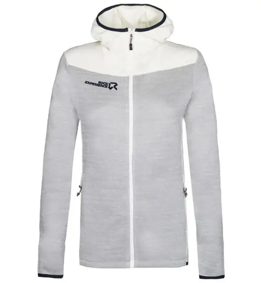 Sunset W - felpa in pile - donna Light Grey