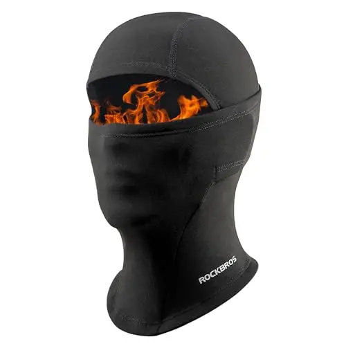 ROCKBROS Passamontagna da Sci per Bambini, Balaclava Invernale, Passamontagna Sottocasco Caldo Ragazzi, Maschera