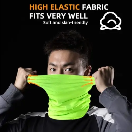 ROCKBROS Scaldacollo Invernale Termico Moto Passamontagna Fasce Caldo Ciclismo Motociclismo per Inverno Multifunzionale miniatura 3