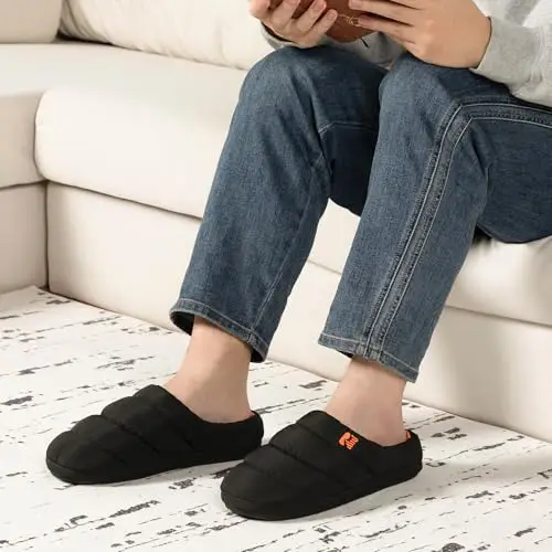 RockDove Pantofola da Campeggio Uomo con Schiuma Memory e Imbottita in Piuma, 42/43 EU, Oriole miniatura 2