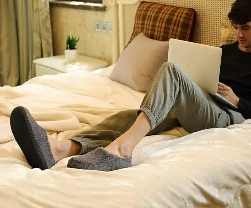 RockDove Pantofole Uomo Grigio 3723700 miniatura 2