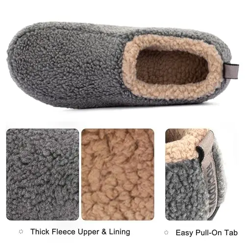 RockDove Pantofole Uomo Grigio 3723700 miniatura 3