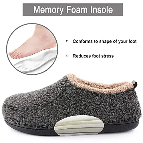 RockDove Pantofole Uomo Nero 3714578 miniatura 3