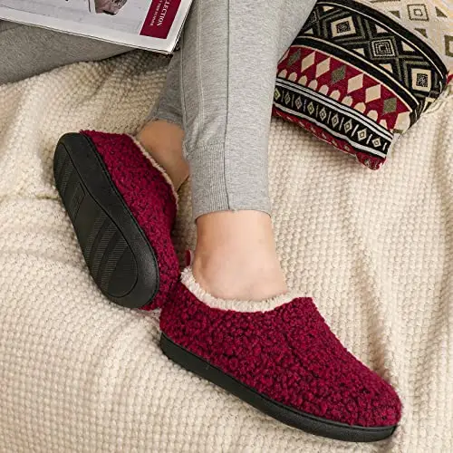 RockDove Women's Nomad Slipper con Memory Foam, Rosso, 37.5/38.5 EU miniatura 2
