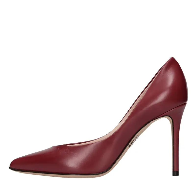 RODO Scarpe con Tacco Bordeaux