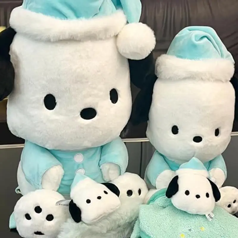 Roffatide Anime Cartoon Peluche Doll Zaino Kawaii Lolita JK Ragazze Borsa Regali di Compleanno, Pochacco(dolce Dream miniatura 3