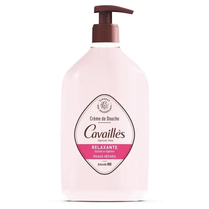 Cavaillès Doccia Crema - Rilassante - Pelli Secche - Mandorla Biologica 750ml