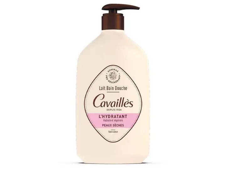 Cavaillès Latte Bagno Doccia - L'Idratante - Pelle Secca 1 Litro