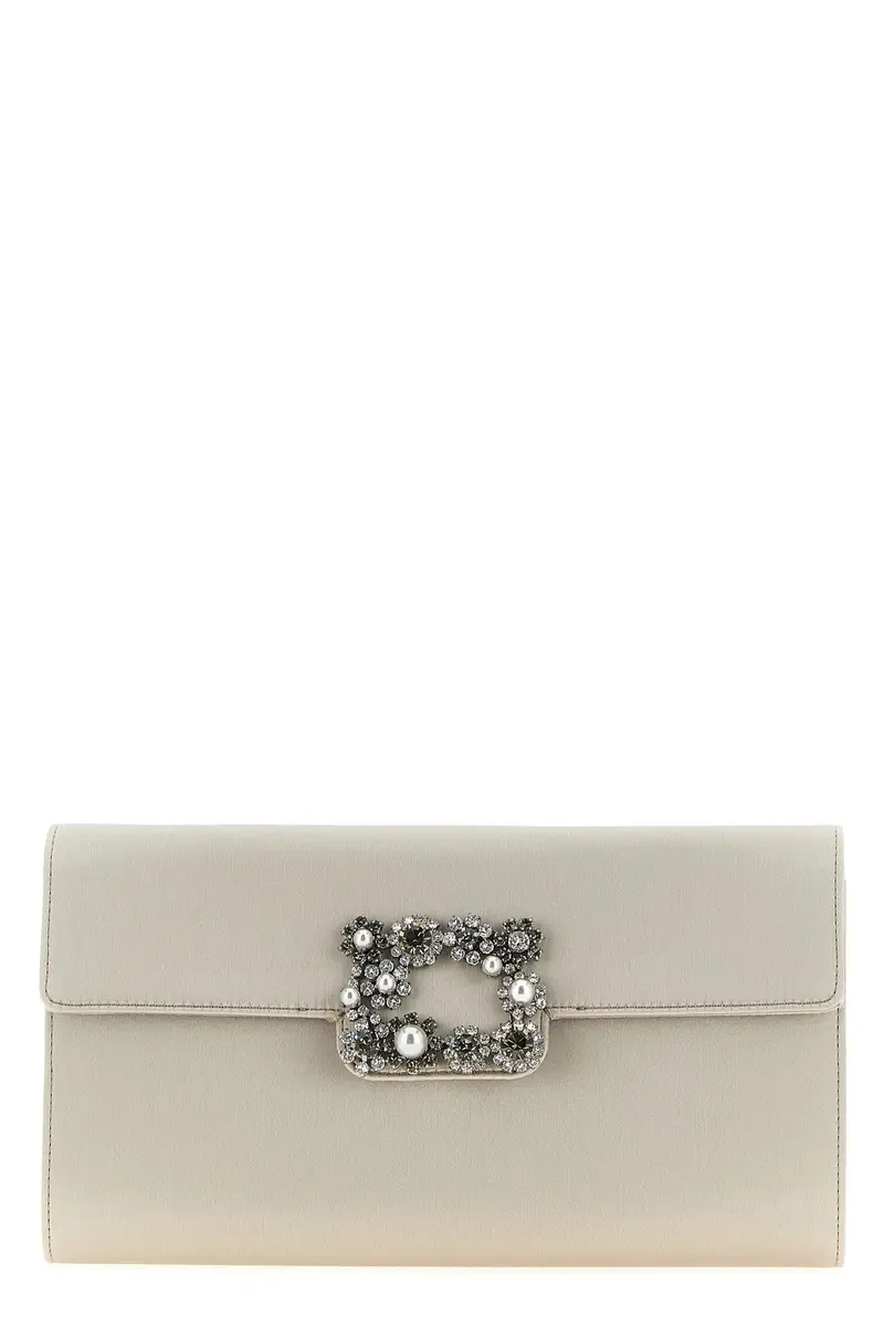 ROGER VIVIER Pochette Grigio 2547468
