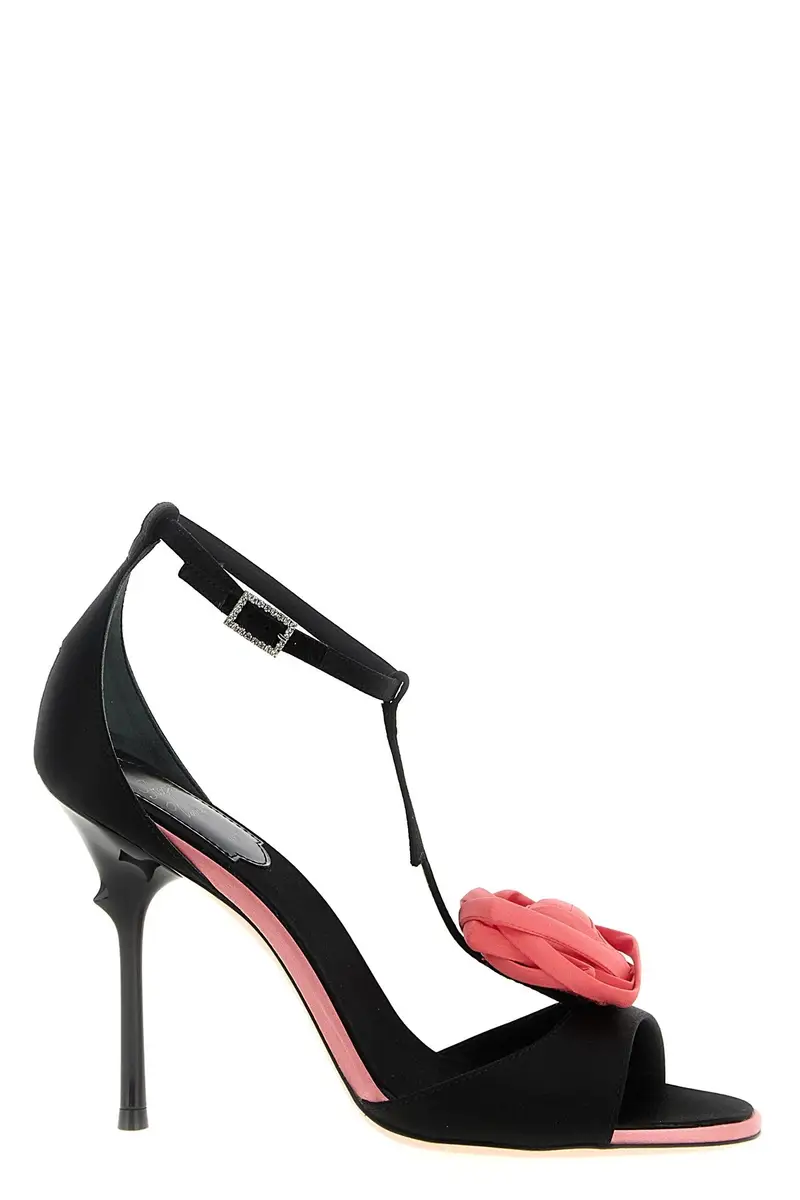 Sandalo 'Rose Vivier' Nero