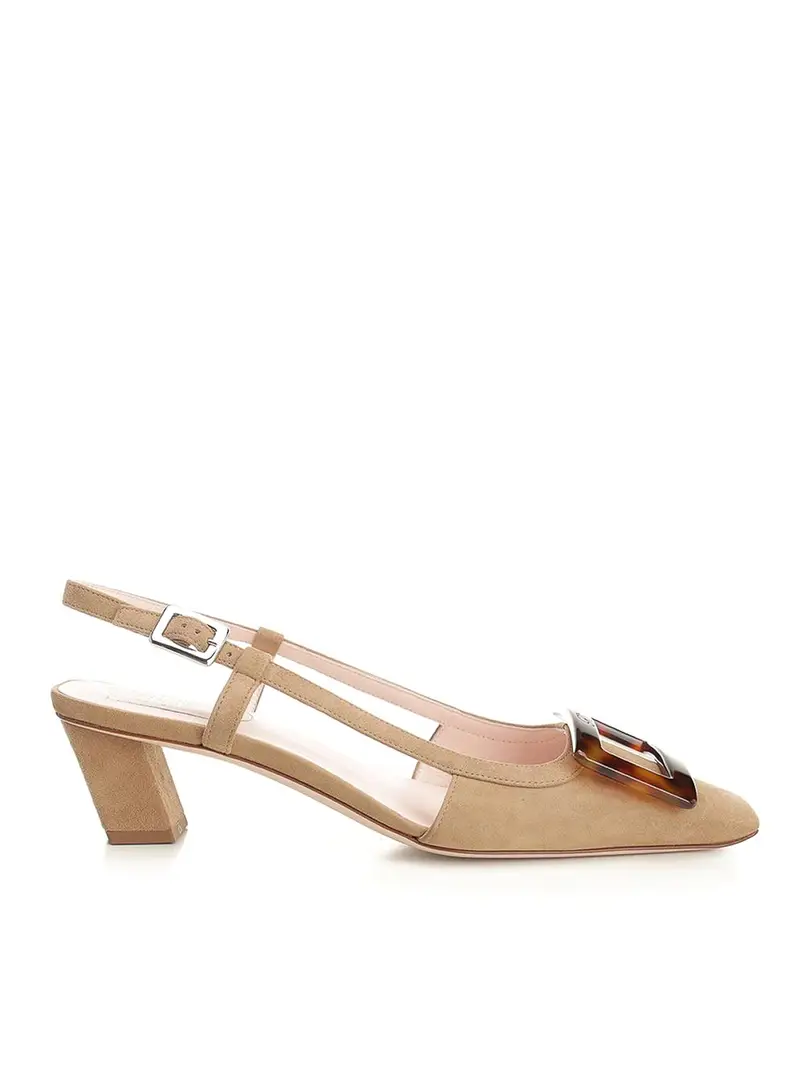 Slingback Belle Vivier Marrone