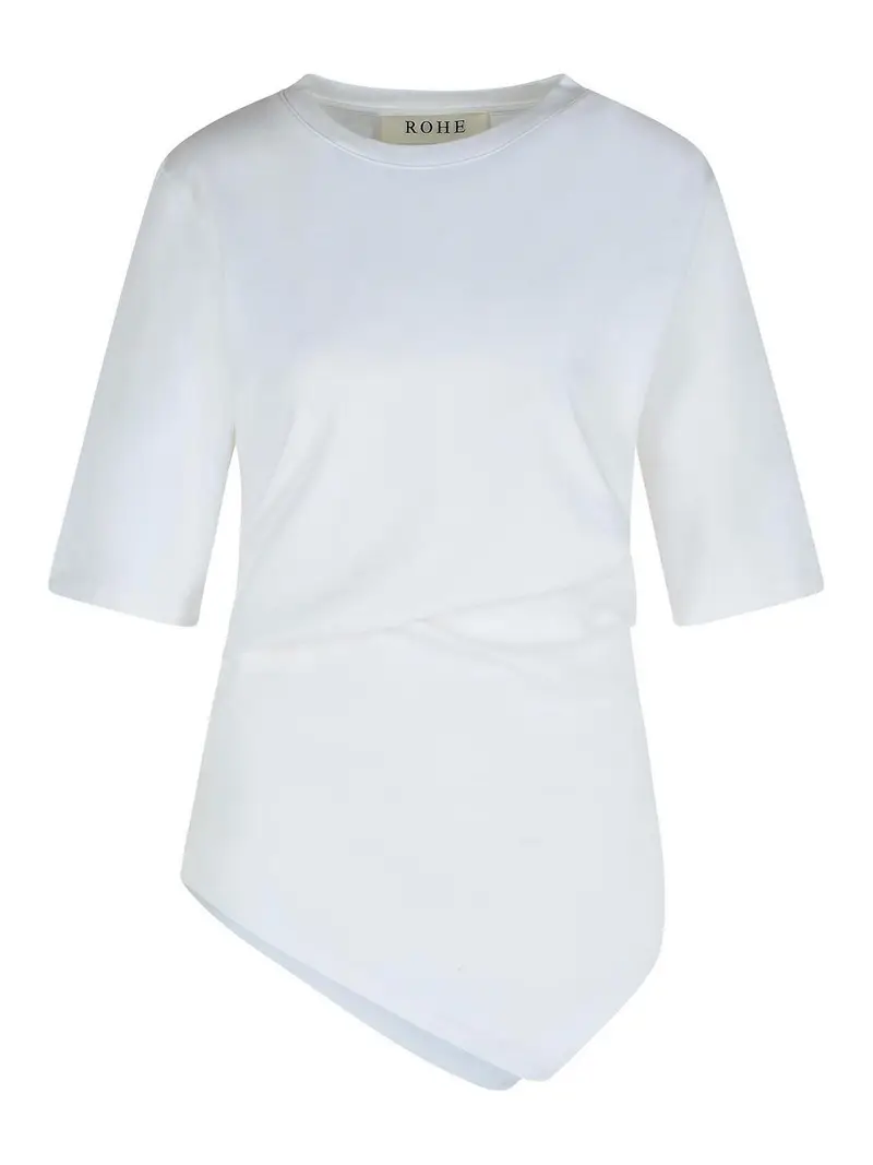 ROHE T-shirt Bianco 3267680