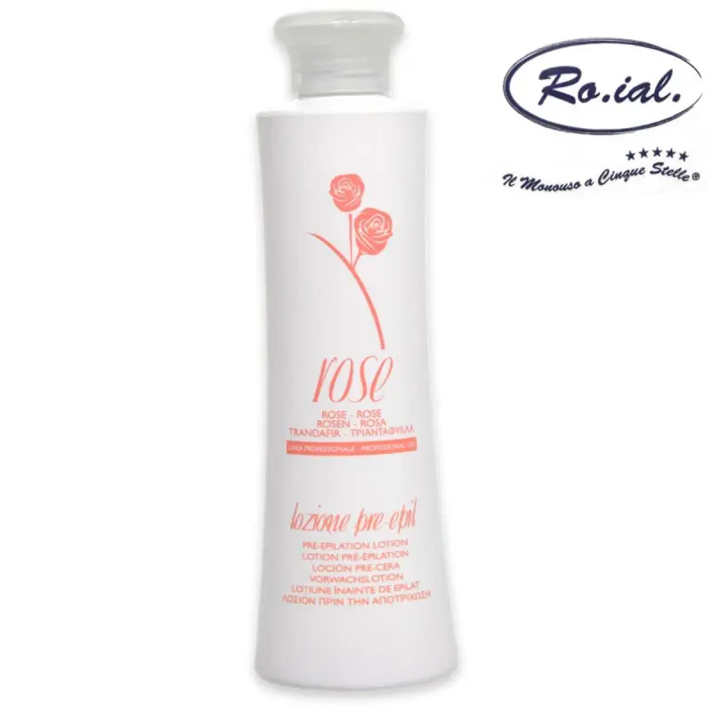 lozione pre-epilazione alla rosa 250 ml