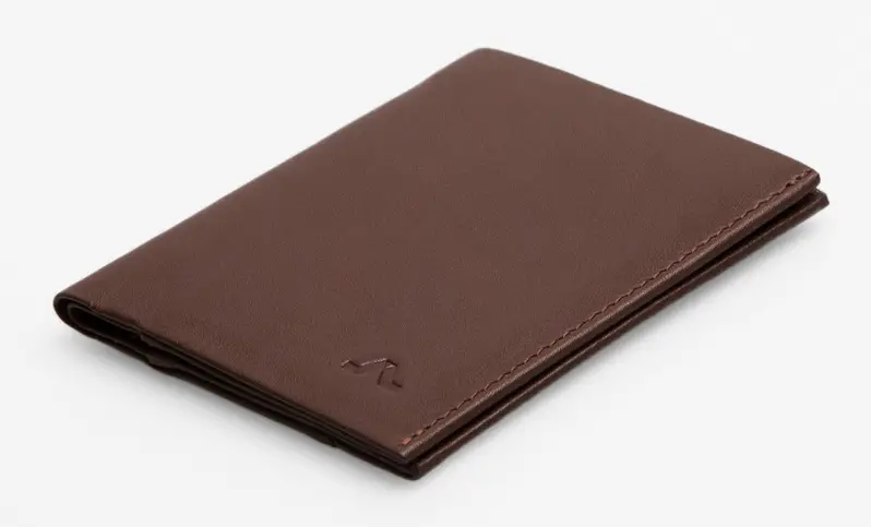 Portafoglio sottile ROIK Avenue Brown